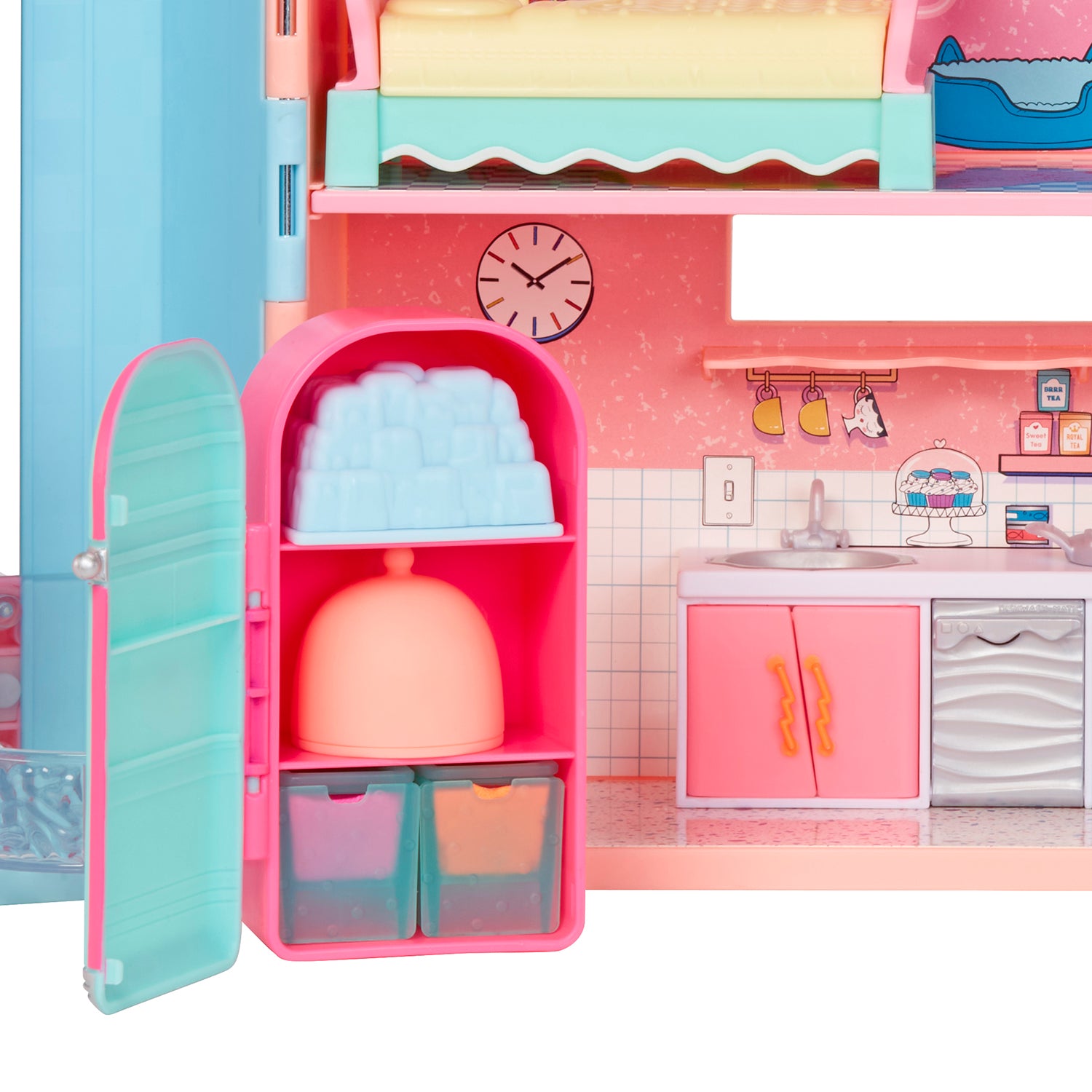 MGA ENTERTAINMENT - LOL Surprise Squish Sand Magic House con Tot Diva - Oltre 50 Sorprese